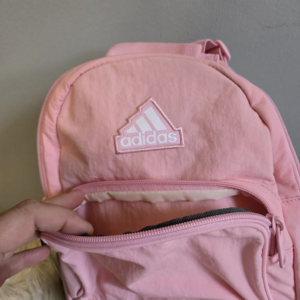 Adidas Kids Pink Mini Backpack